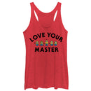 Women's Despicable Me Minion Love Master Racerback Tank Top