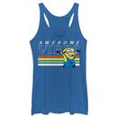 Women's Despicable Me Minion Rainbow Vibes Racerback Tank Top