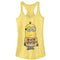 Junior's Despicable Me Minion With Stupid Racerback Tank Top