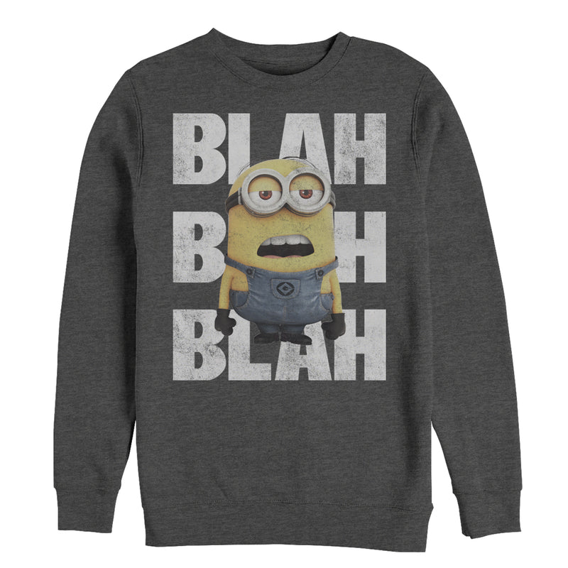 Men's Despicable Me Minion Blah Blah Sweatshirt