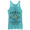 Women's Despicable Me Minion Today Cancelled Racerback Tank Top