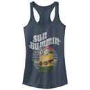 Junior's Despicable Me Minion Sun Bummin' Hula Racerback Tank Top