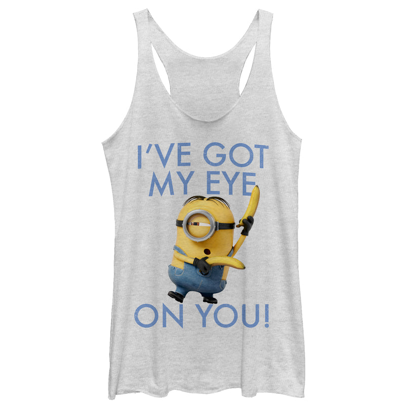 Women's Despicable Me Minion Eye on You Racerback Tank Top