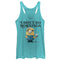 Women's Despicable Me Minion Don't Do Mornings Racerback Tank Top