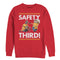 Men's Despicable Me Minions Safety Third Sweatshirt