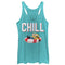 Women's Despicable Me Minions Chill Floatie Racerback Tank Top