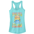 Junior's Despicable Me Minion Tie-Dye Strange Racerback Tank Top