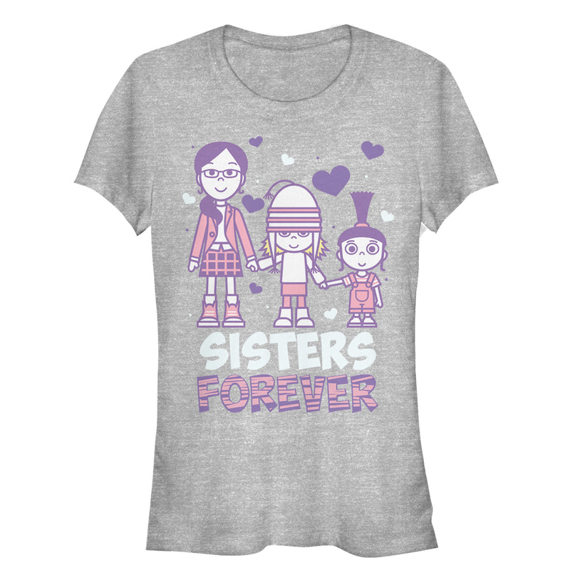 Junior's Despicable Me Sisters Forever T-Shirt