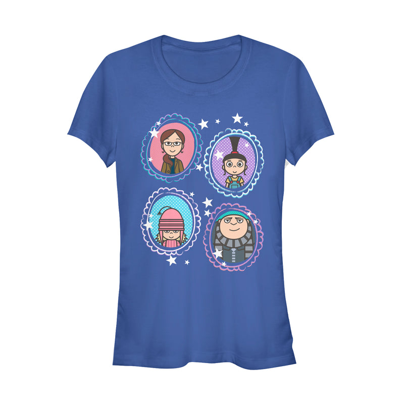 Junior's Despicable Me Family Portrait T-Shirt