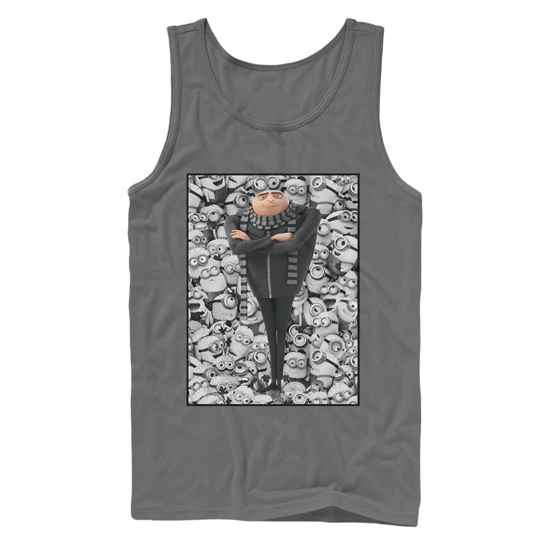 Men's Despicable Me Gru Montage Tank Top