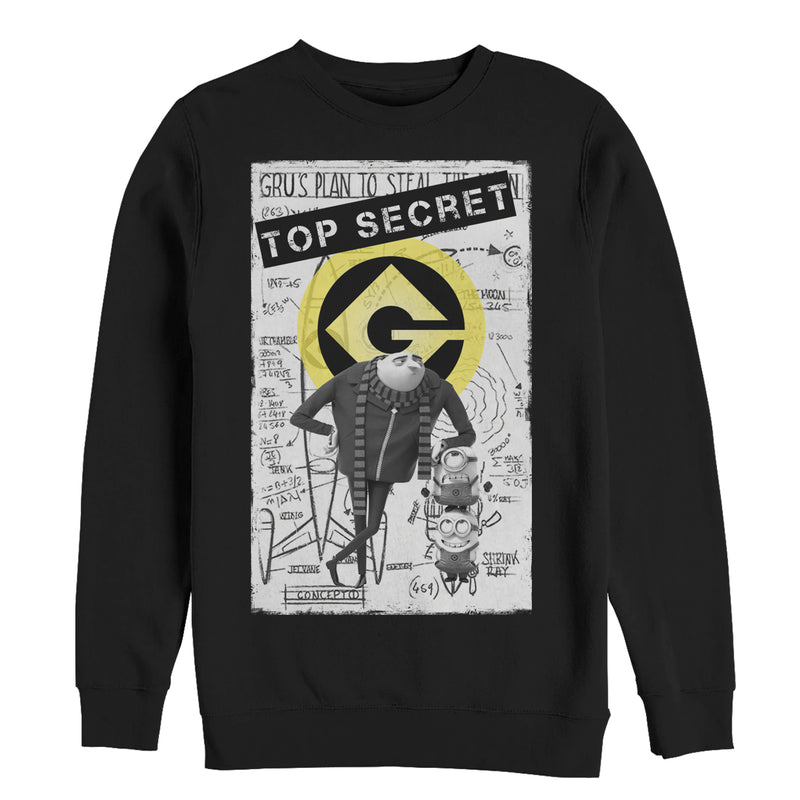 Men's Despicable Me Top Secret Sweatshirt