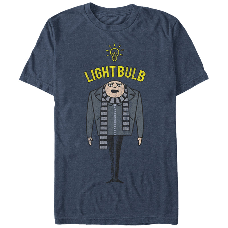 Men's Despicable Me Gru Lightbulb T-Shirt