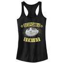 Junior's Despicable Me Evil Genius Gru Banner Racerback Tank Top