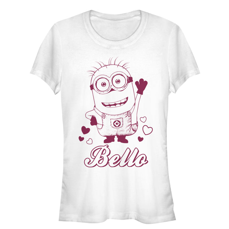 Junior's Despicable Me Minion Hello Bello T-Shirt