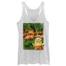 Women's Despicable Me Minion Flamingo Vacation Racerback Tank Top