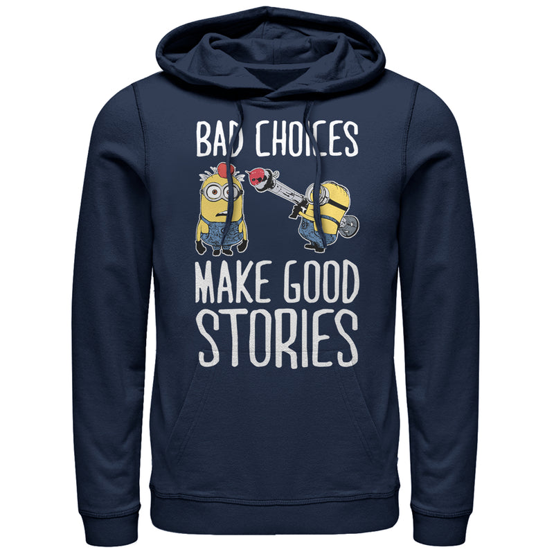 Men's Despicable Me Minion Bad Choices Pull Over Hoodie