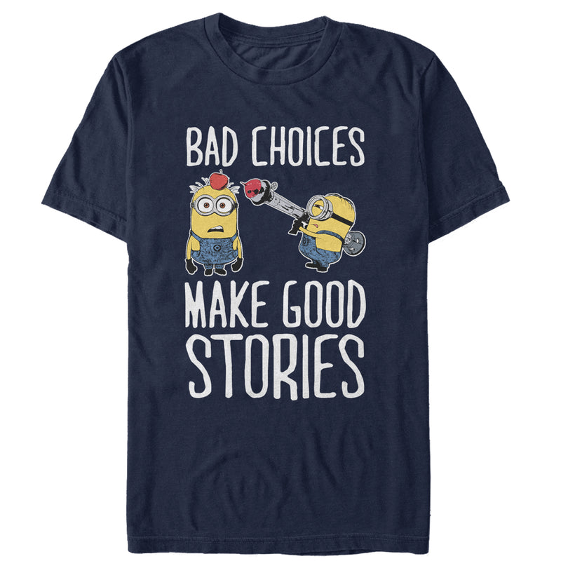 Men's Despicable Me Minion Bad Choices T-Shirt