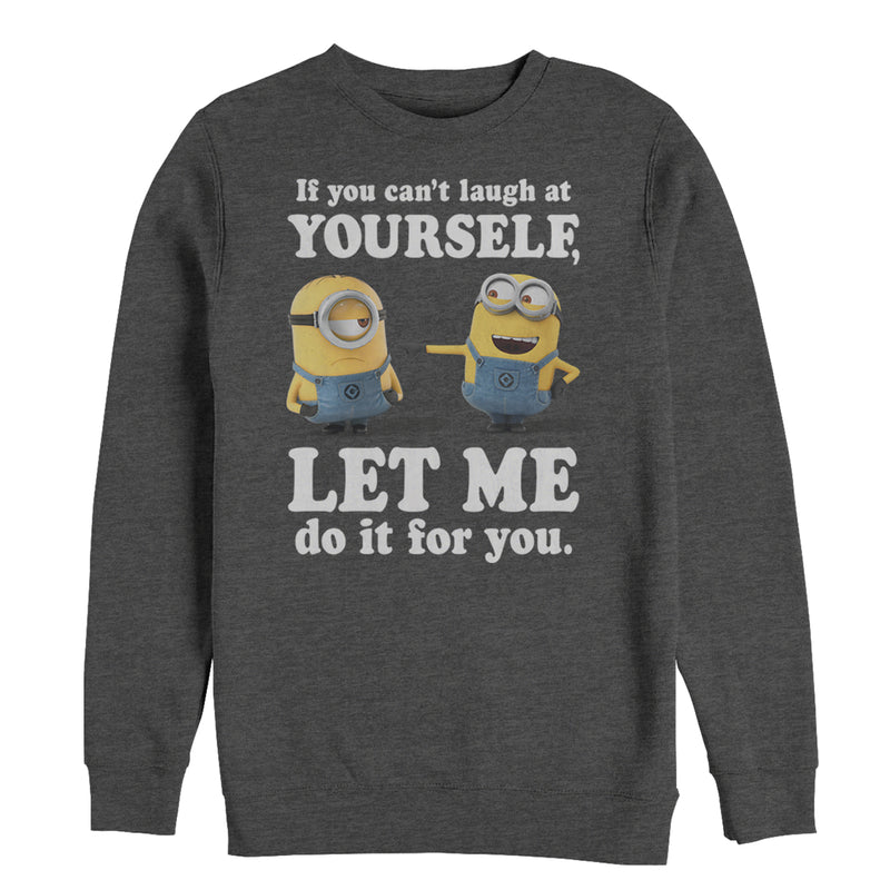 Men's Despicable Me Minion Laugh At You Sweatshirt