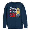 Men's Despicable Me Minion Not Day to Care Sweatshirt
