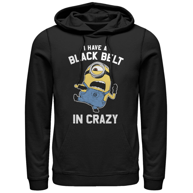 Men's Despicable Me Minion Belt in Crazy Pull Over Hoodie
