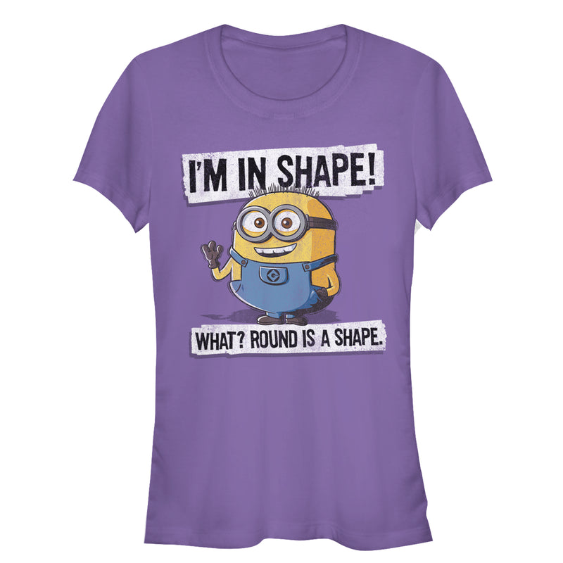 Junior's Despicable Me Minion Round Shape T-Shirt