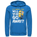 Men's Despicable Me Minion Go Away Pull Over Hoodie