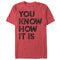 Men's Lost Gods You Know How It Is T-Shirt