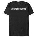 Women's CHIN UP Hashtag Hashbrowns Boyfriend Tee