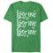 Men's Lost Gods St. Patrick's Day Kiss Me Three T-Shirt