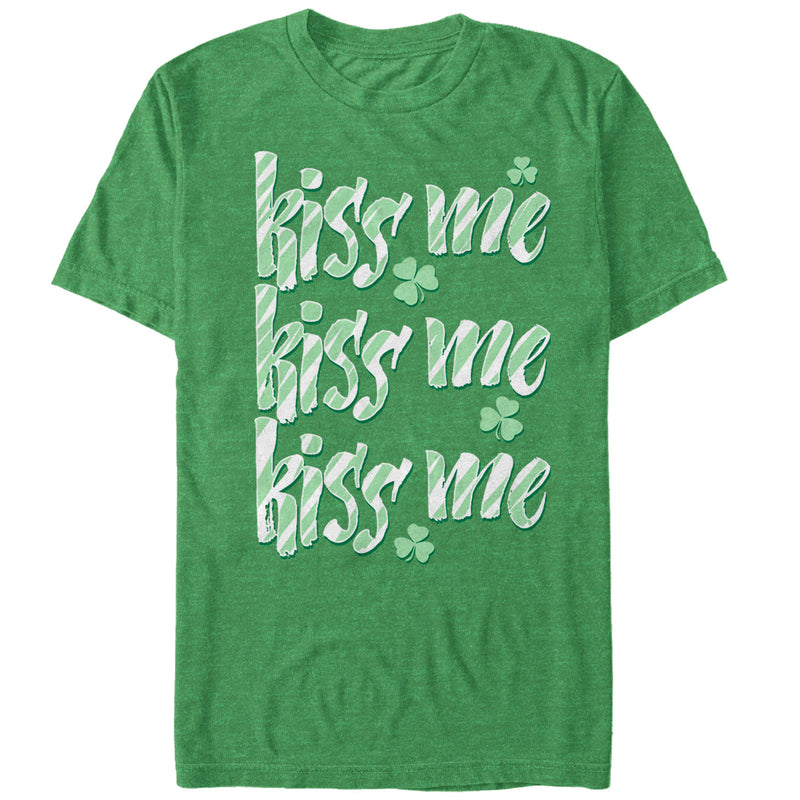 Men's Lost Gods St. Patrick's Day Kiss Me Three T-Shirt