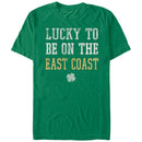 Men's Lost Gods St. Patrick's Day Lucky East Coast T-Shirt