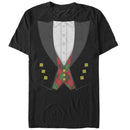 Men's Lost Gods St. Patrick's Day Tuxedo Plaid Costume Tee T-Shirt