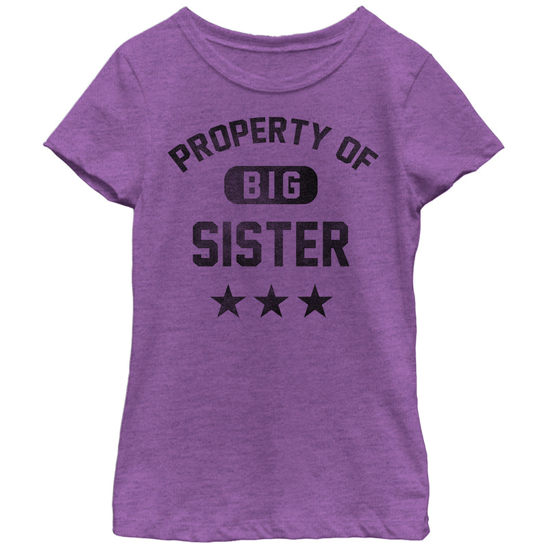 Girl's Lost Gods Property of Big Sister T-Shirt