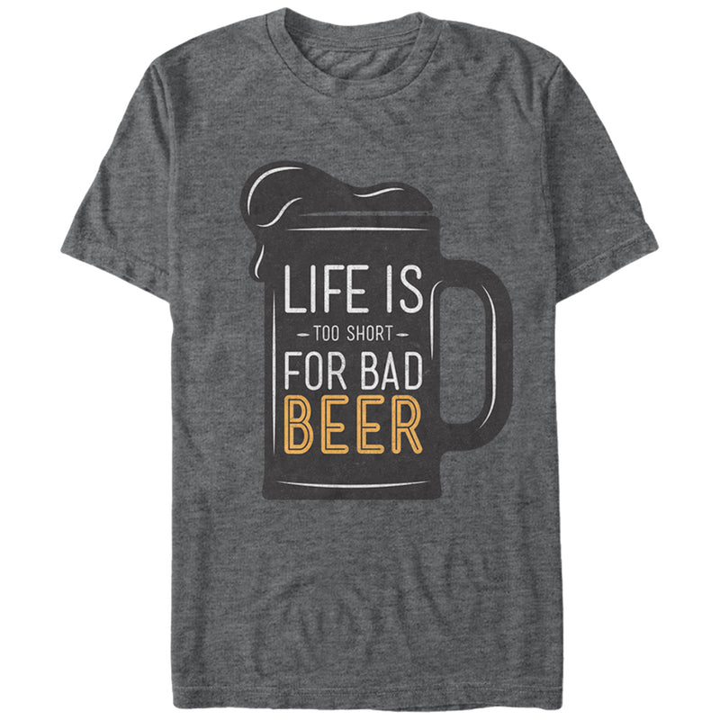 Men's Lost Gods Too Short for Bad Beer T-Shirt