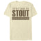 Men's Lost Gods Time to Stout Drinking Beer T-Shirt