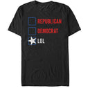 Men's Lost Gods Election Vote Lol T-Shirt