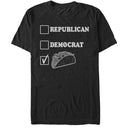 Men's Lost Gods Election Ballot Vote Tacos T-Shirt