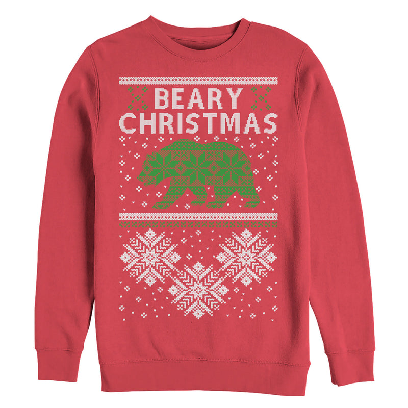 Men's Lost Gods Beary Christmas Sweatshirt