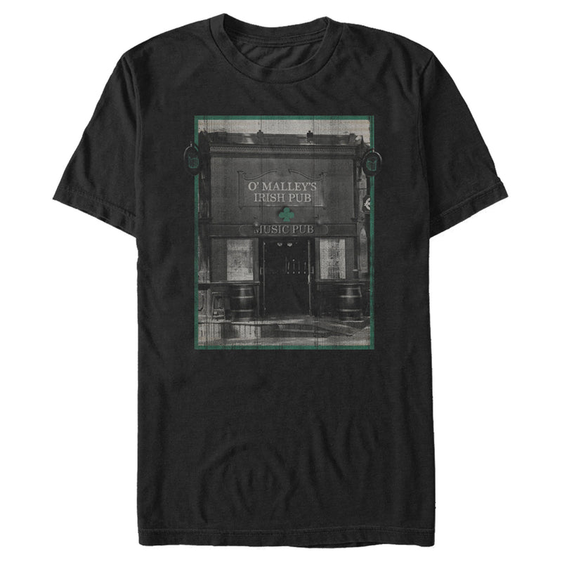 Men's Lost Gods St. Patrick's Day O'Malley's Irish Pub Retro T-Shirt