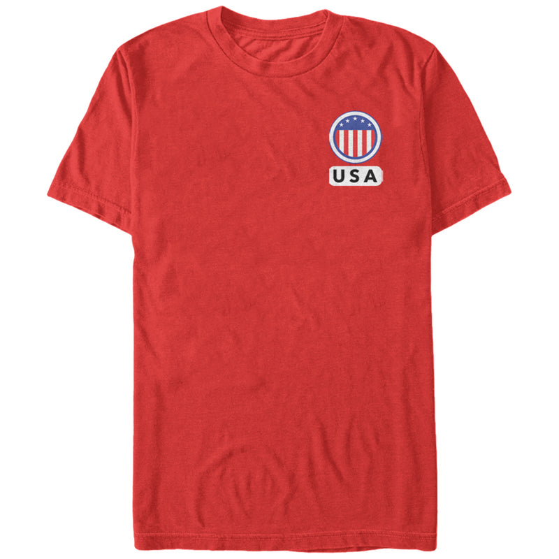 Men's Lost Gods USA Stars and Stripes Circle T-Shirt