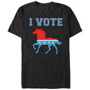 Men's Lost Gods I Vote Unicorn T-Shirt