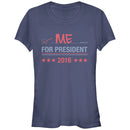 Junior's Lost Gods Me for President T-Shirt