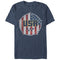 Men's Lost Gods Fourth of July  USA Flag Circle T-Shirt