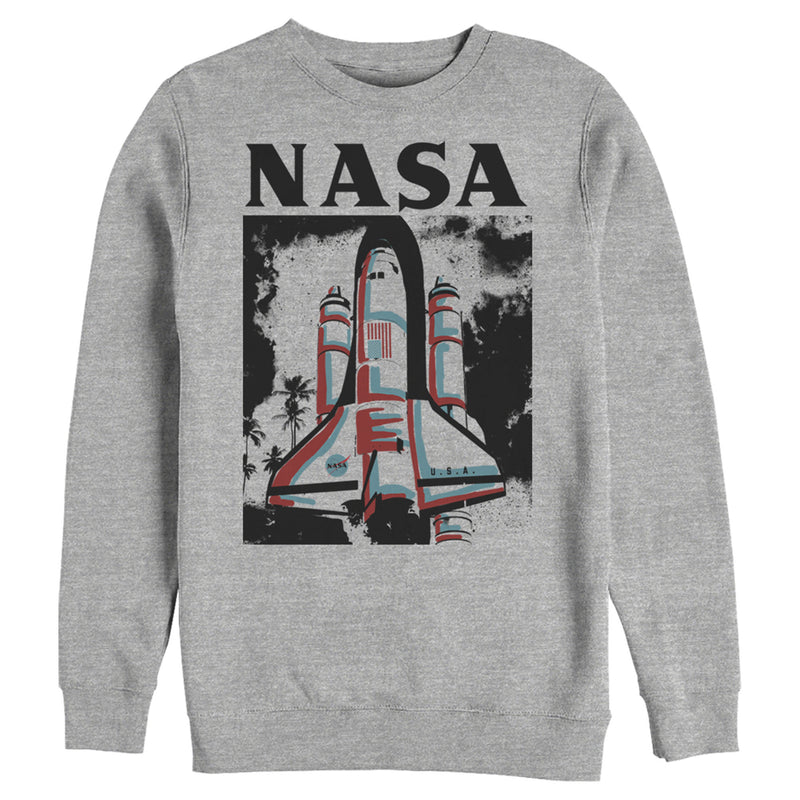 Men's NASA Color Pop Space Craft Launch Sweatshirt