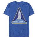 Men's NASA Space Shuttle Triangle Emblem T-Shirt