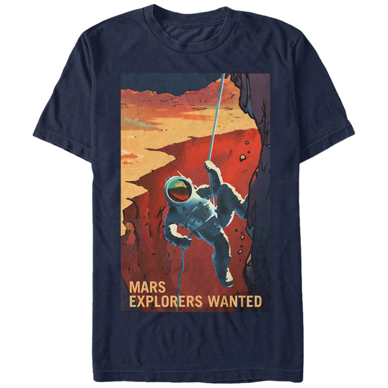 Men's NASA Mars Explorers Wanted T-Shirt