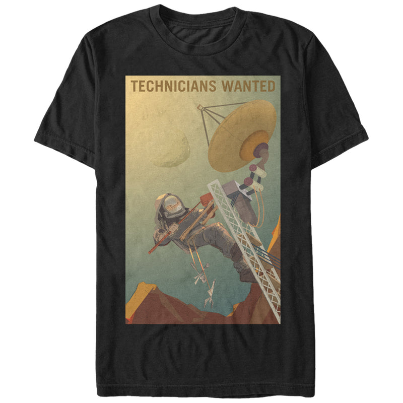 Men's NASA Mars Technichians Wanted T-Shirt