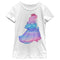 Girl's Nintendo Princess Peach Rainbow Fade T-Shirt