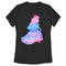 Women's Nintendo Princess Peach Rainbow Fade T-Shirt