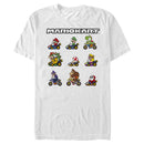 Men's Nintendo Mario Kart Character Panel T-Shirt